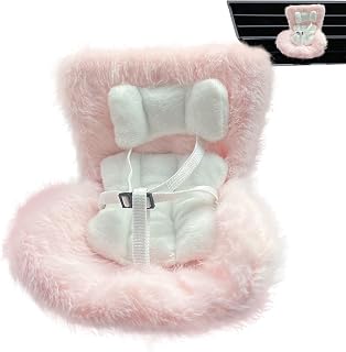 Silla de Coche para Muñecas,Asiento para Muñecas De 17 Cm | Accesorios de Juguetes Decoración de Escritorio Moderna para Niñas Pequeñas y Coleccionistas