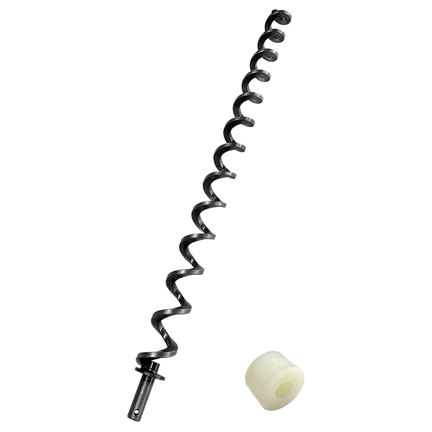 Direct Igniter Auger Shaft Screw Push Rod/Shaft and Auger Brushing Kit Compatible with Most Traeger Pellet Grills, 21.65''