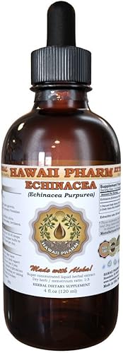 HawaiiPharm Extracto líquido de equinácea Echinacea Purpurea 4 oz