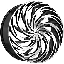 Azara AZA-531 20x8.5 5x114.3 5x120 +35 Cb 74.1 Gloss Black & Machined