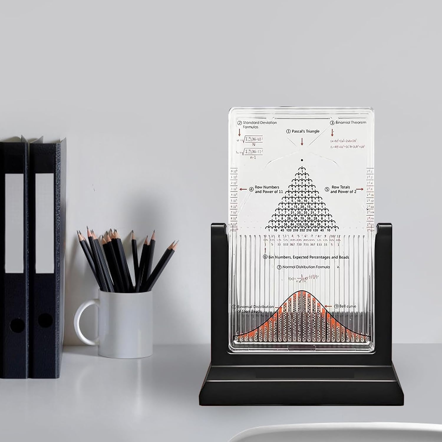 Giocattolo Da Scrivania Galton Board, Dalton Board/galton Board, Efficace Strumento Per Esperimenti Sulle Leggi Statistiche, Per Linsegnamento E La Dimostrazione In Laboratorio Di Fisica