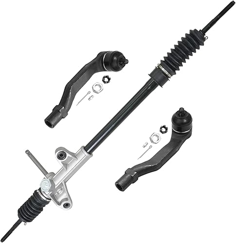 Miniatura 32 de Detroit Axle conjunto completo de dirección y ensamblaje de dirección con 4 puntas de barra exteriores e interiores, para modelos 4x4