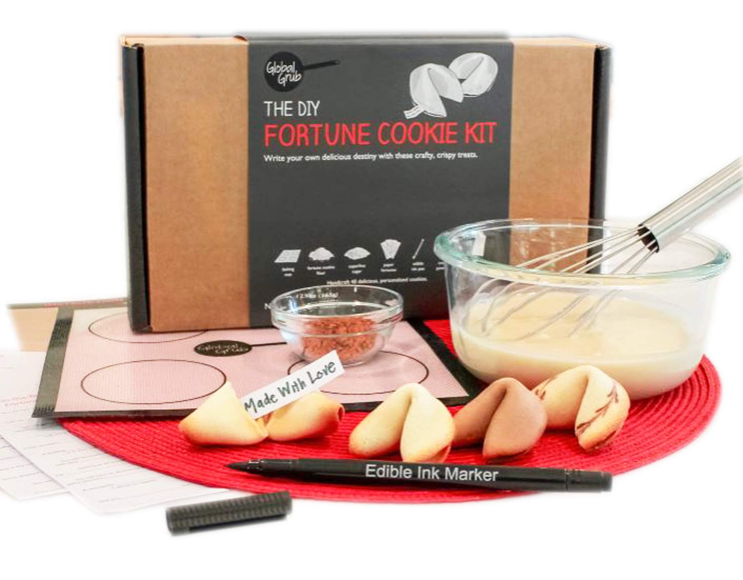 Buy The DIY Make Your Own Fortune Cookies Kit! Includes Ingredients