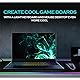 m MU Gaming Mauspad RGB, Mousepad 800x300mm, XXL Gaming Mousepad groß, 13 Beleuchtungs Modi 7 LED Farben Anti Rutsch für Computer PC Professionelle Gamer, Schwarz