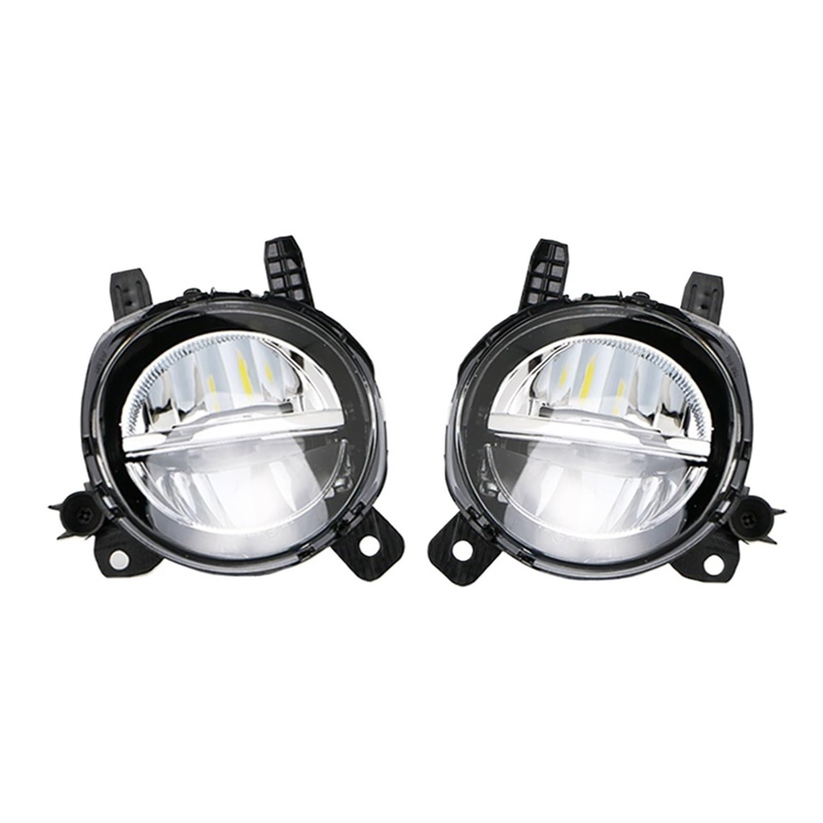 2Pcs Left Right Fog Light Fit For BMW F20 F21 F22 F23 F30 F31 F32 F33 F34 F35 F36 LCI 2012-2018 LED Headlight Front Driving Fog Lamp światła do jazdy dziennej do samochodów