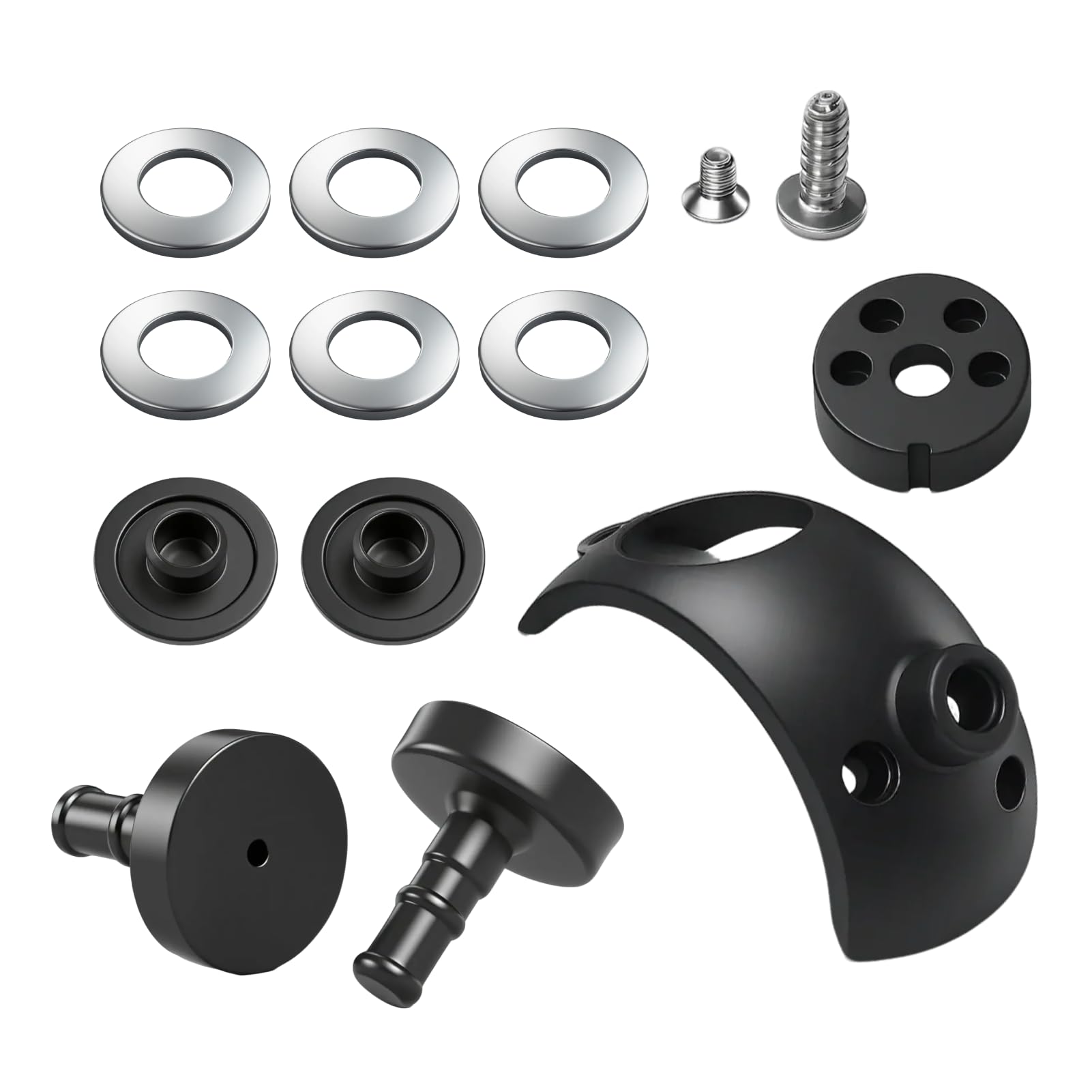 Reibbeläge set Kompatibel mit 2004 3004 3504 Caravan Front Hinter Reibbeläge und Seiten Reibbeläge ​​Bremsbelagsatz für Stabilisatoren​​ 1220755 691418 (14)