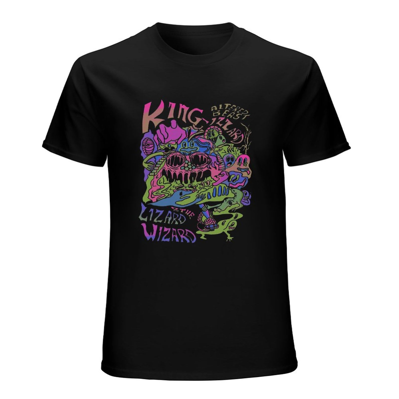 Lightnin King Gizzard and The Lizard Wizard - Altered Beast T-Shirt T-Shirt Summer top Sublime t Shirt t Shirts for Men Cotton BlackXL Black XL