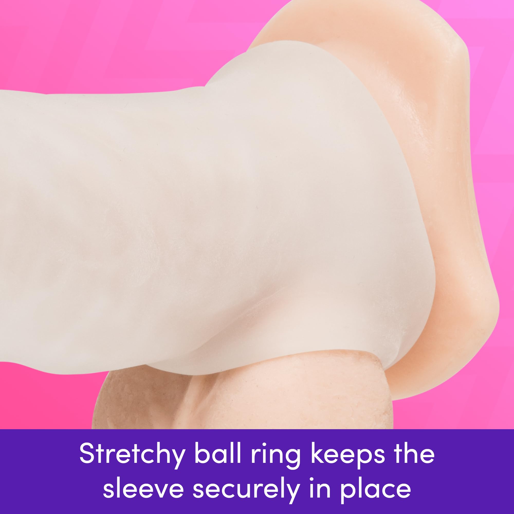 Amazon.com: Lovehoney Mega Mighty Penis Sleeve with Ball Loop | Realistic  Male Adult Sex Toy | Stretchy Cock Sleeve for Pleasure | Adult Sex Toy for  Men