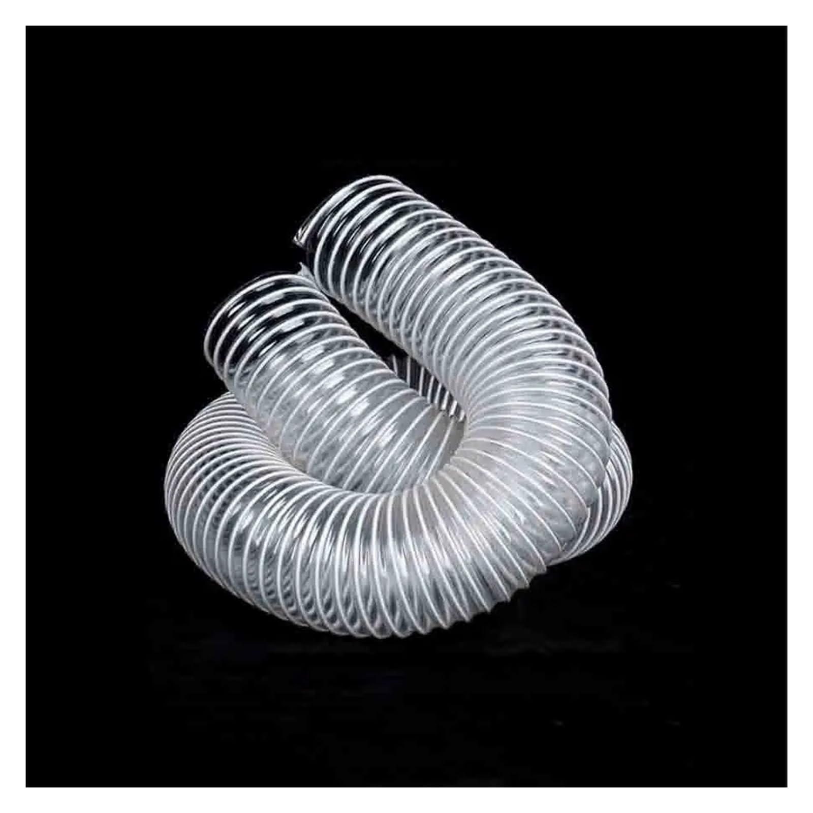 Flexible Aspiradora Limpieza Manguera Diámetro interno plástico transparente industrial de la manguera 30-100m m del alambre de acero del PVC longitud de 1-5 metros(4 Meter,Inner Diameter 30mm)