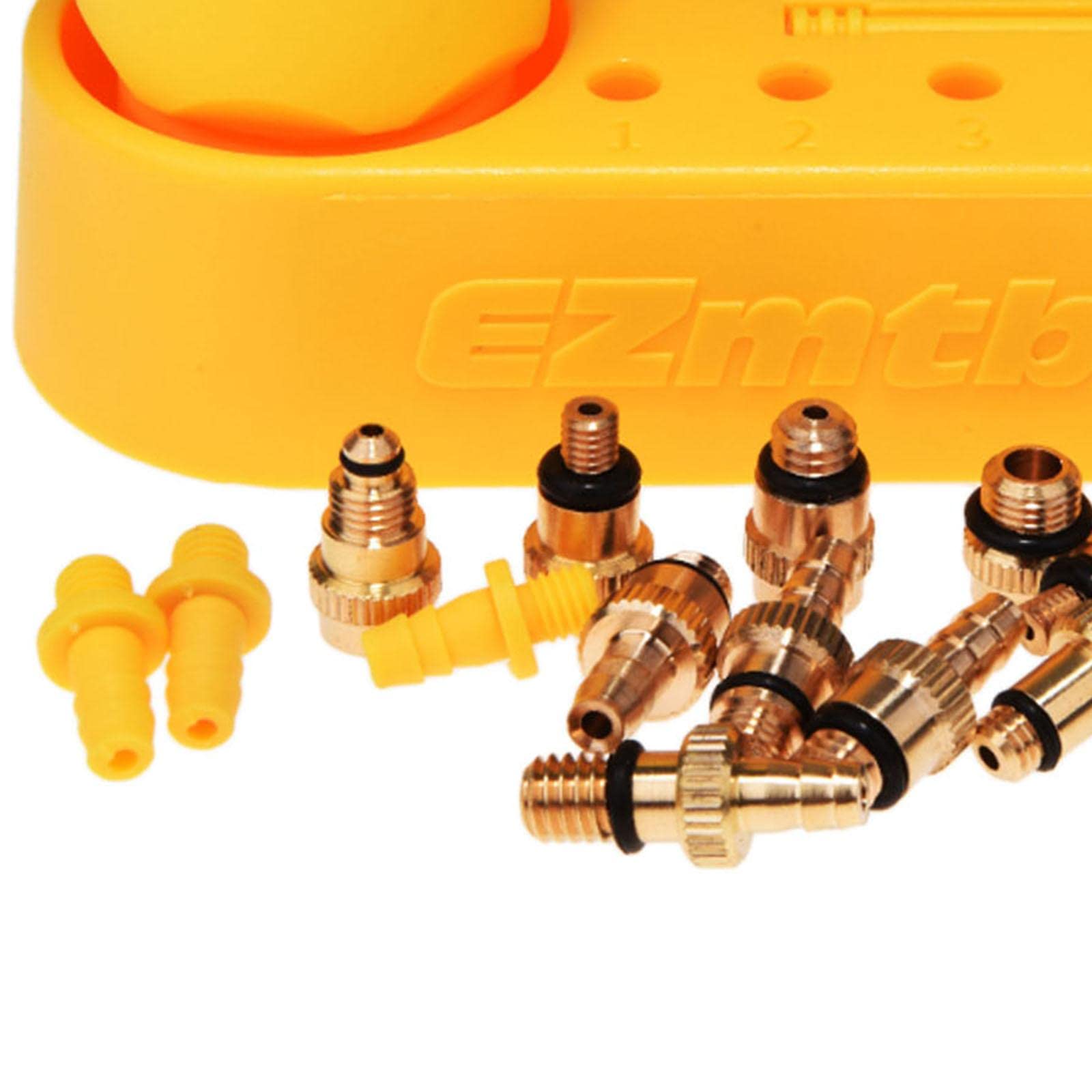 10 in 1 Adattatori di spurgo idraulico della bicicletta Set MTB Road Bike Oil Filling Joint