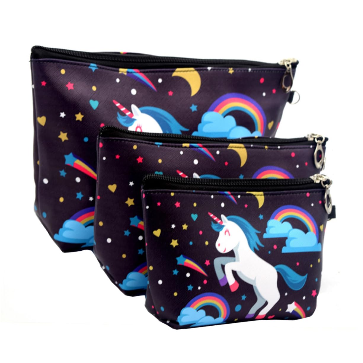 6 Piezas Bolsa De Cosméticos Impermeable Neceser para Maquillaje Bolsas De Lavado Bolsas De Cosméticos a Prueba De Agua Alta Capacidad Bolsa De Lavanderia