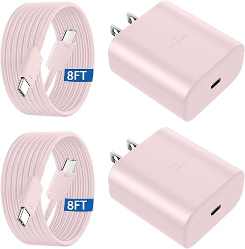 Miniatura 11 de Cargador de teléfono súper rápido Samsung de 45W, cargador rápido USB C Samsung, cable de carga rápida Samsung Galaxy S25 S24 Ultra Charge 10 pies,