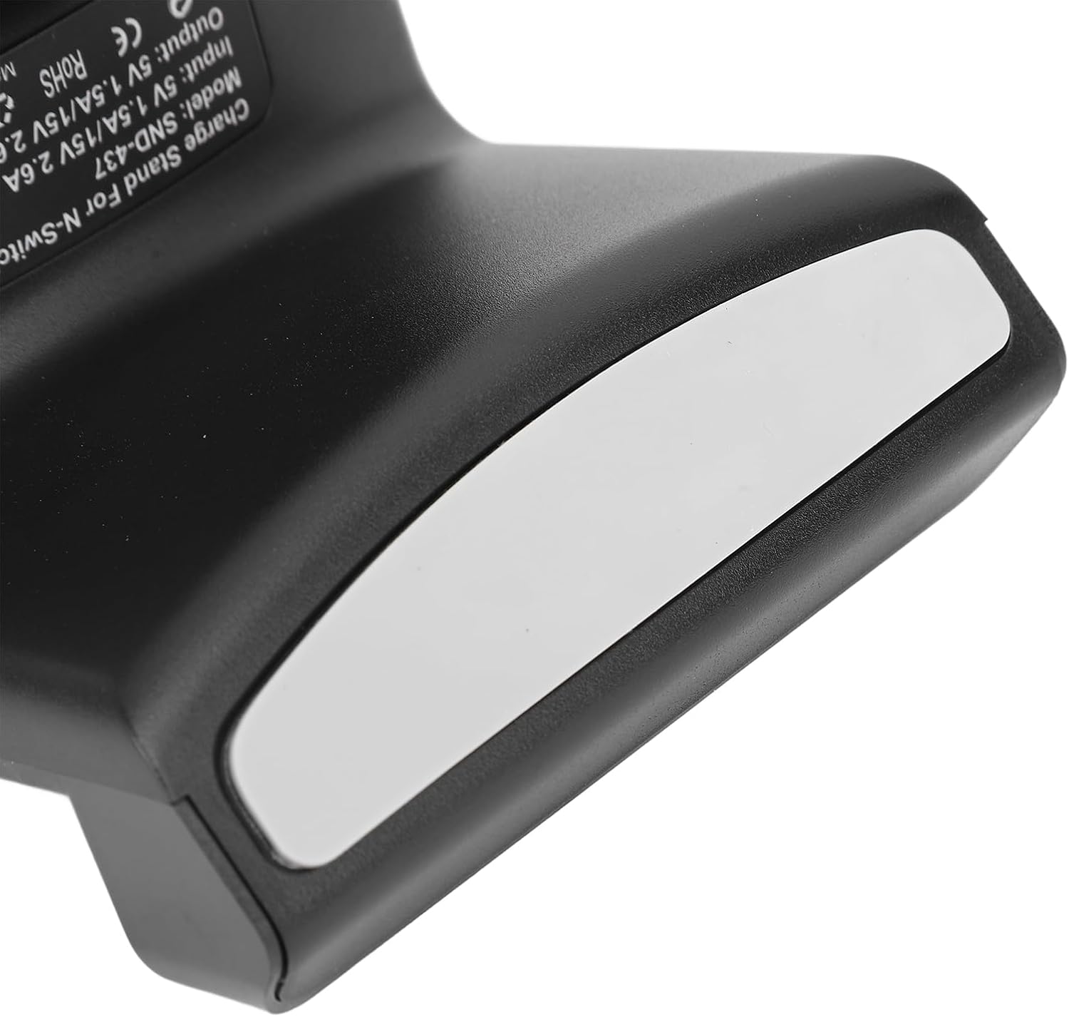 Charging Dock for Switch Lite, Black, LED Indicator, ABS Material, Secure Stand Design, 3.5x3.9x2.4 Inches
