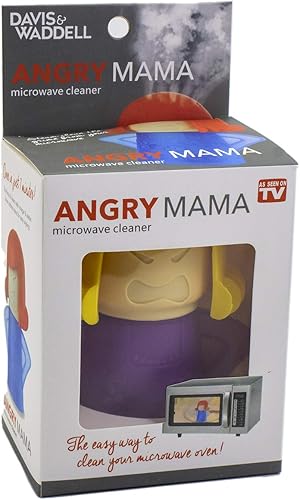 Miniatura 7 de PPINA Limpiador de microondas Steam Angry Mama limpia fácilmente la suciedad en minutos. Gadget de cocina de vapor de acción rápida, solo tienes que