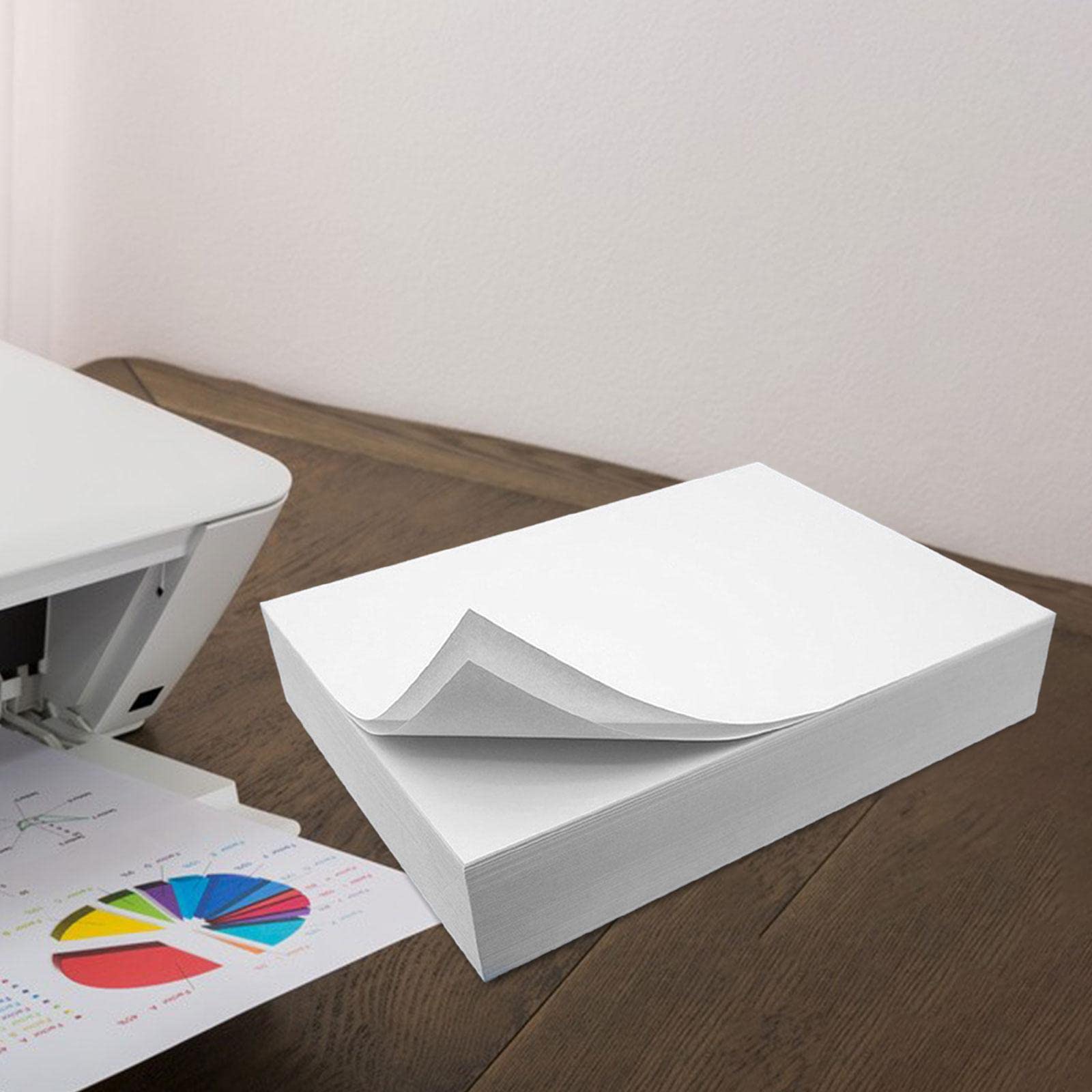 Generic 500 Feuilles Papier Imprimante Papier Double Face Papier Bureau Papier Impression Lisse Bois pour Utilisation Maison École Travail, 70G