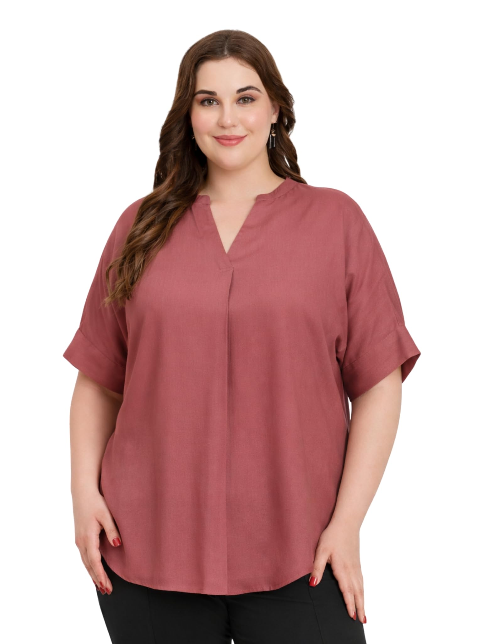 sindoori Loose Fit Tops for Women Plus Size XL to 6XL-picture-34