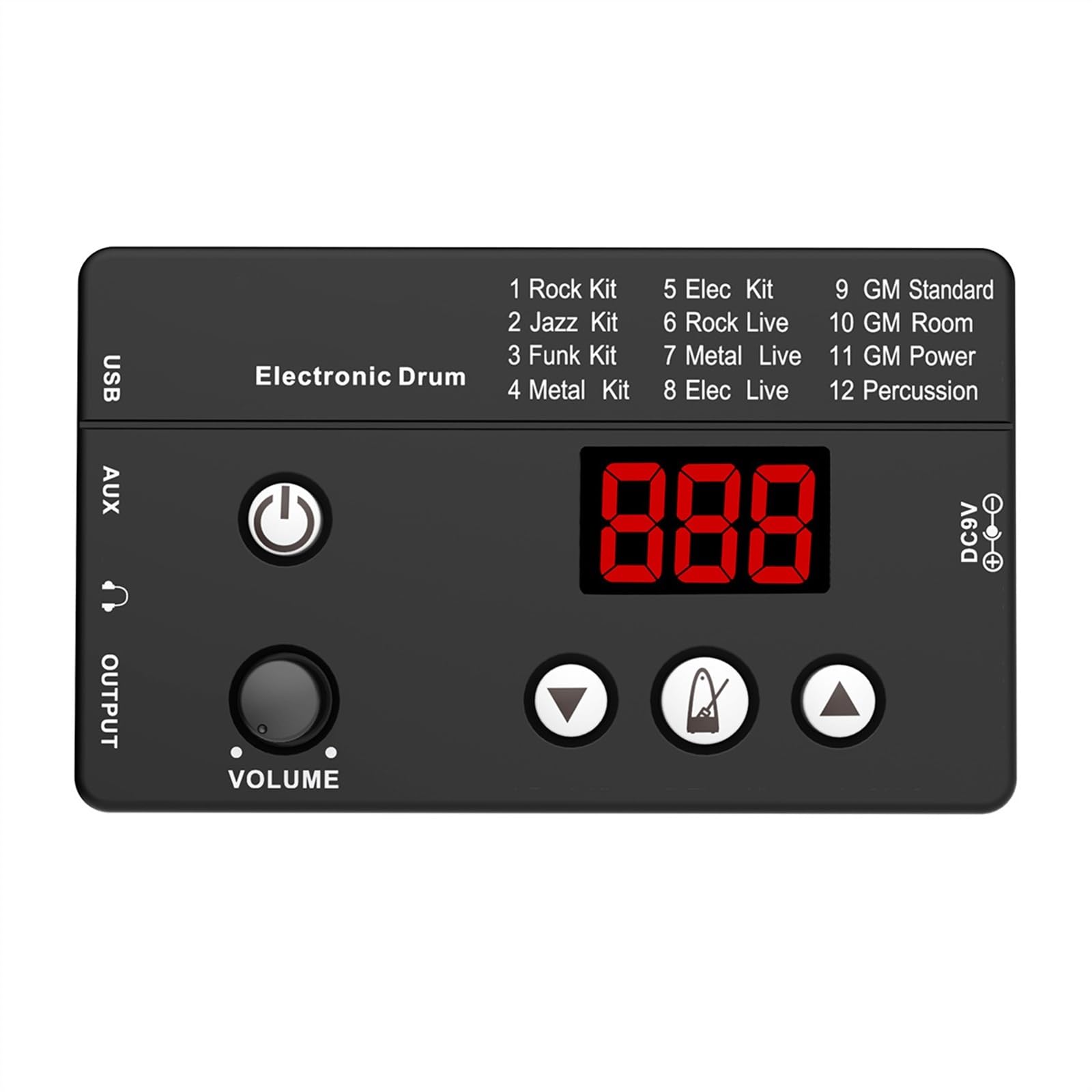 Zestaw perkusji elektronicznej dla początkujących dorosłych Domowy przenośny perkusja elektroniczna Cztery bębny Trzy talerze Zestaw perkusji jazzowej Profesjonalny zestaw perkusji elektronicznej