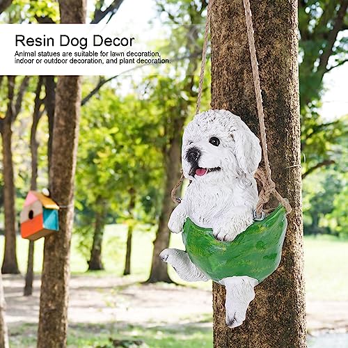 Décoration de pelouse de chien balançoire en haute simulation - 4