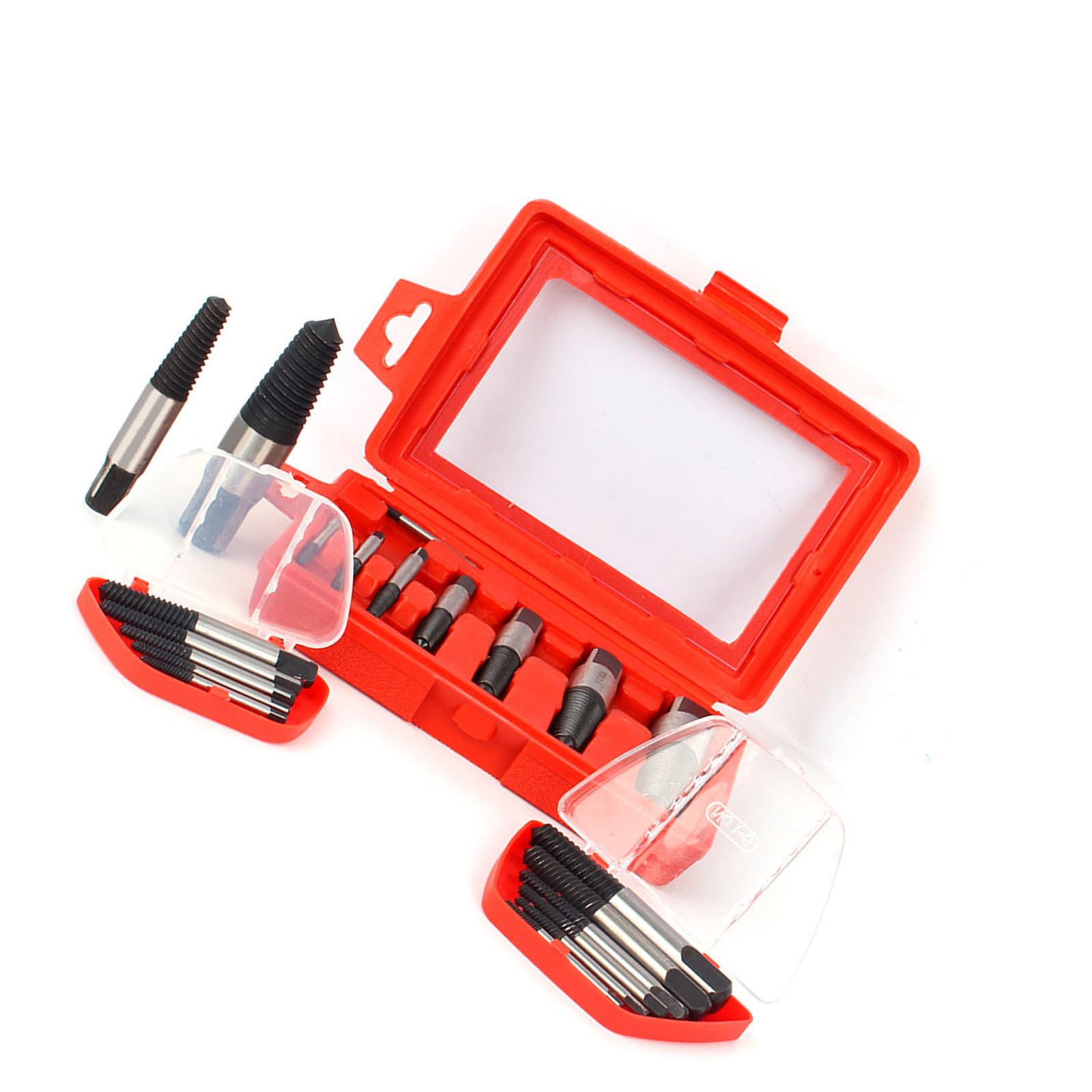 YHAILI 8Pcs Functional Pipes Screw Extractor Set Manual Plumbing Tool Set For Damaged Bung Bolt Removal Water Pipes Tool