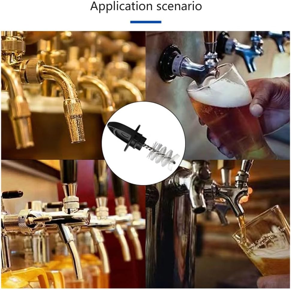 10pc Beer Plug Tap Brush Beer Tap Plug Brush,Beer Faucet Brush Cleaning Plug