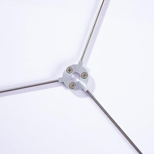 Miniatura 5 de Wellmet Pantallas de lámpara de 18 x 18 x 12 pulgadas para lámpara de mesa, lámpara de noche, lámpara de pie, pantalla de tela estilo moderno