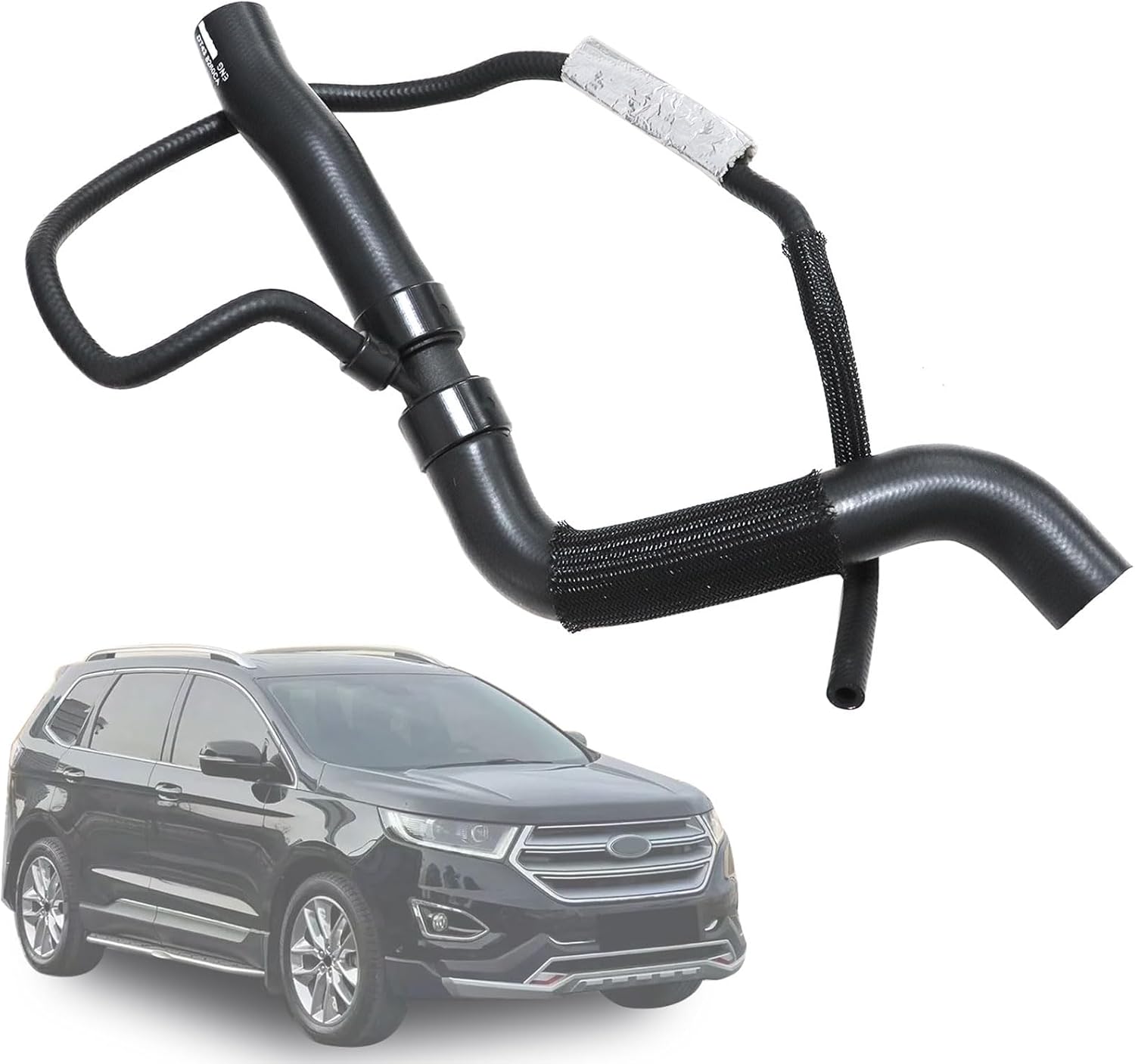 SecosAutoparts 2.0L Engine Radiator Coolant Hose Compatible with Ford Edge L4 2012-2015# DT4Z8260A CT4Z8260A CT4Z8260B