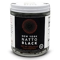 Vista 1 de New York Natto Black - Superalimento probiótico japonés hecho fresco en Nueva York - Sin OMG - 4 frascos, 8 onzas (7.76 oz) por frasco