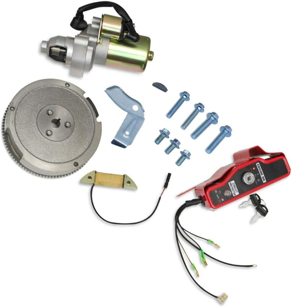 Lawn Mower Parts Gx340 / Gx390 Electric Starter Motor Kit