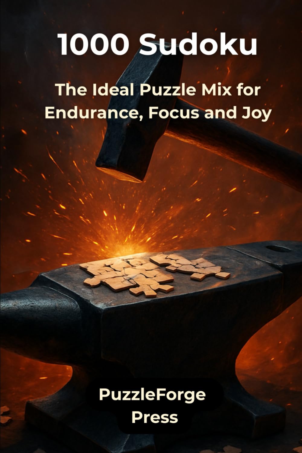 1000 Sudoku: The Ideal Puzzle Mix for Endurance, Focus and Joy (PuzzleForge™ Mixed Sudoku Forge Series – Variety Brain Training Puzzles)