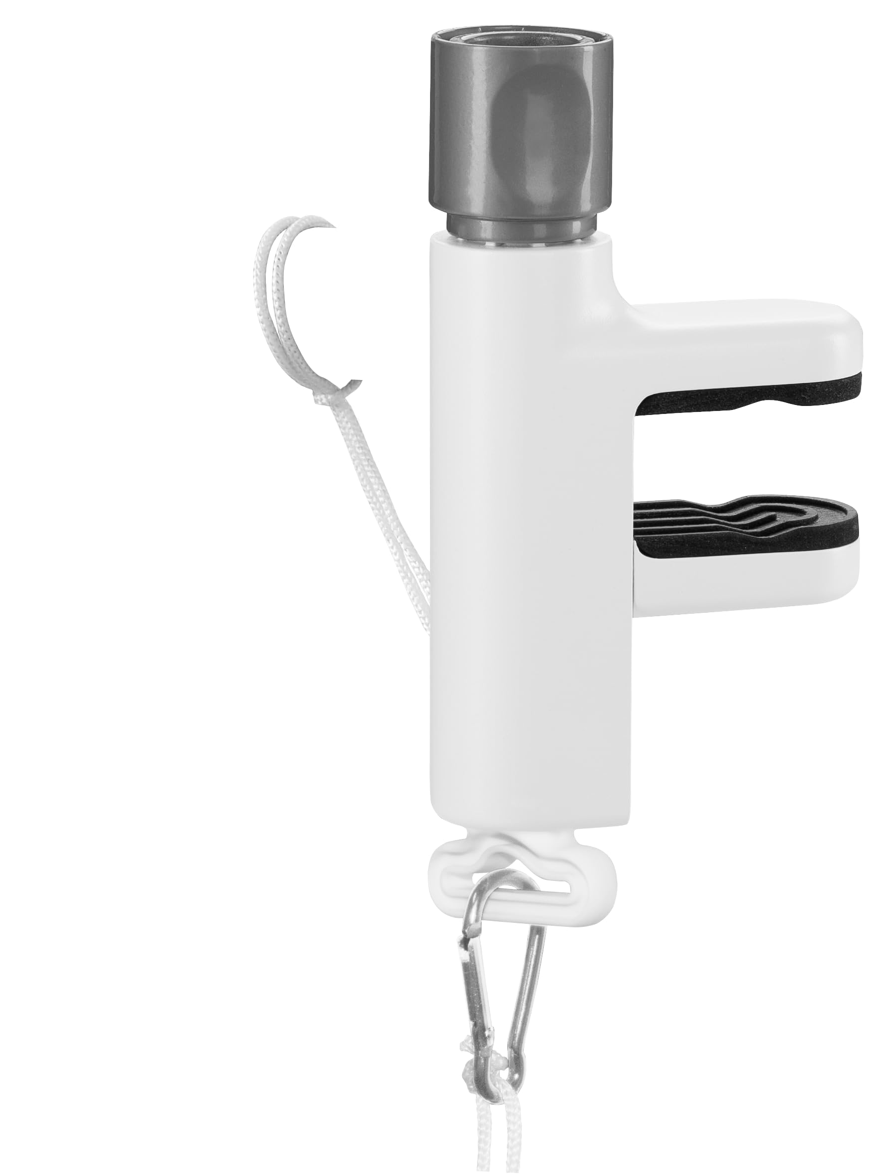 Gardena ClickUp! Balkonhalterung: Universelle Halterung für alle ClickUp! Produkte, leicht in der Handhabung, für Fast jeden Balkon geeignet (11410-20)