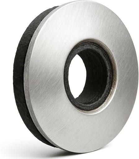 100 PCs #8 EPDM Bonded Sealing Washers, 304 Stainless Steel Backed Rubber Washers for Screws
