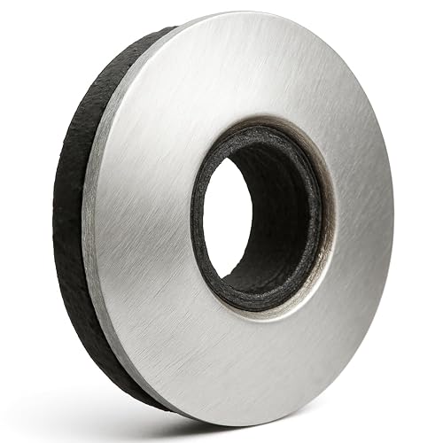 100 PCs #8 EPDM Bonded Sealing Washers, 304 Stainless Steel Backed Rubber Washers for Screws