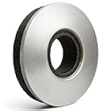 100 PCs #8 EPDM Bonded Sealing Washers, 304 Stainless Steel Backed Rubber Washers for Screws