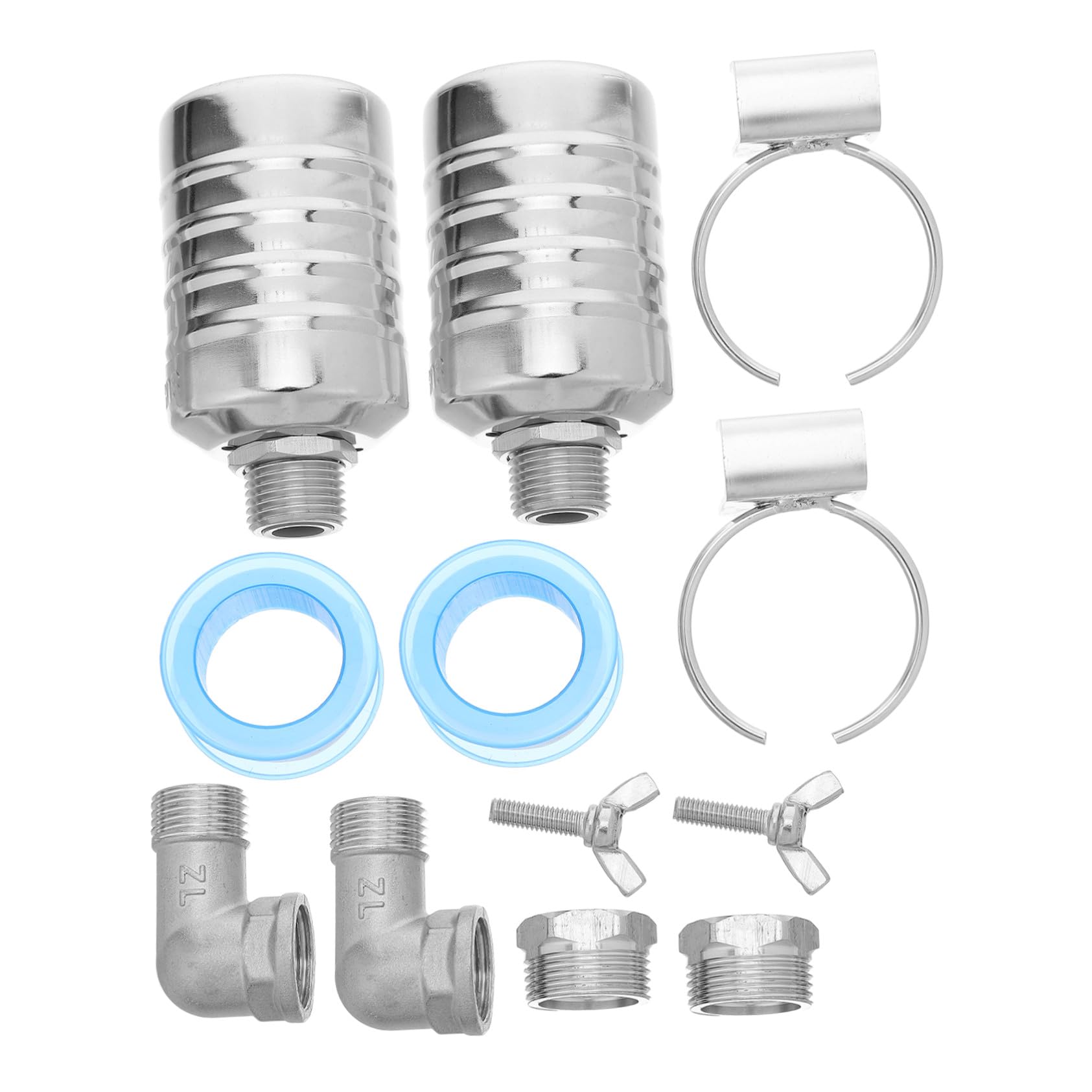 Válvula flotador automática de acero inoxidable juego de 10 piezas Holibanna para control de agua