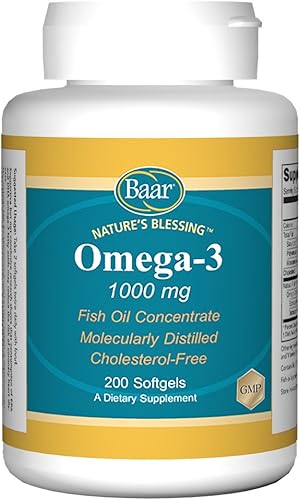 Omega 3 1000mg 200 cápsulas blandas