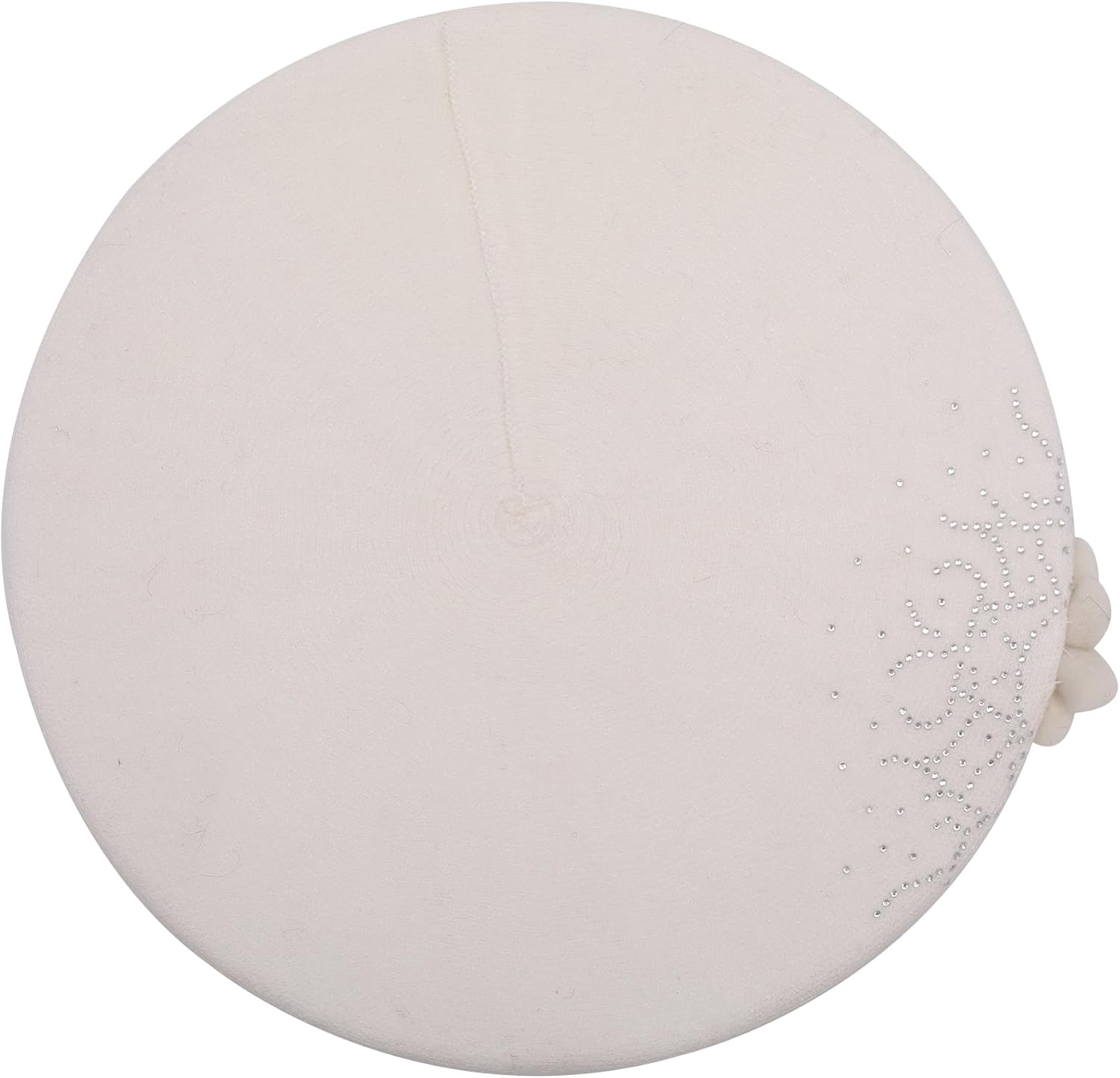 ZLYC Women French Beret hat Reversible Solid Color Floral Warm Knitted Beret Cap - Image 6