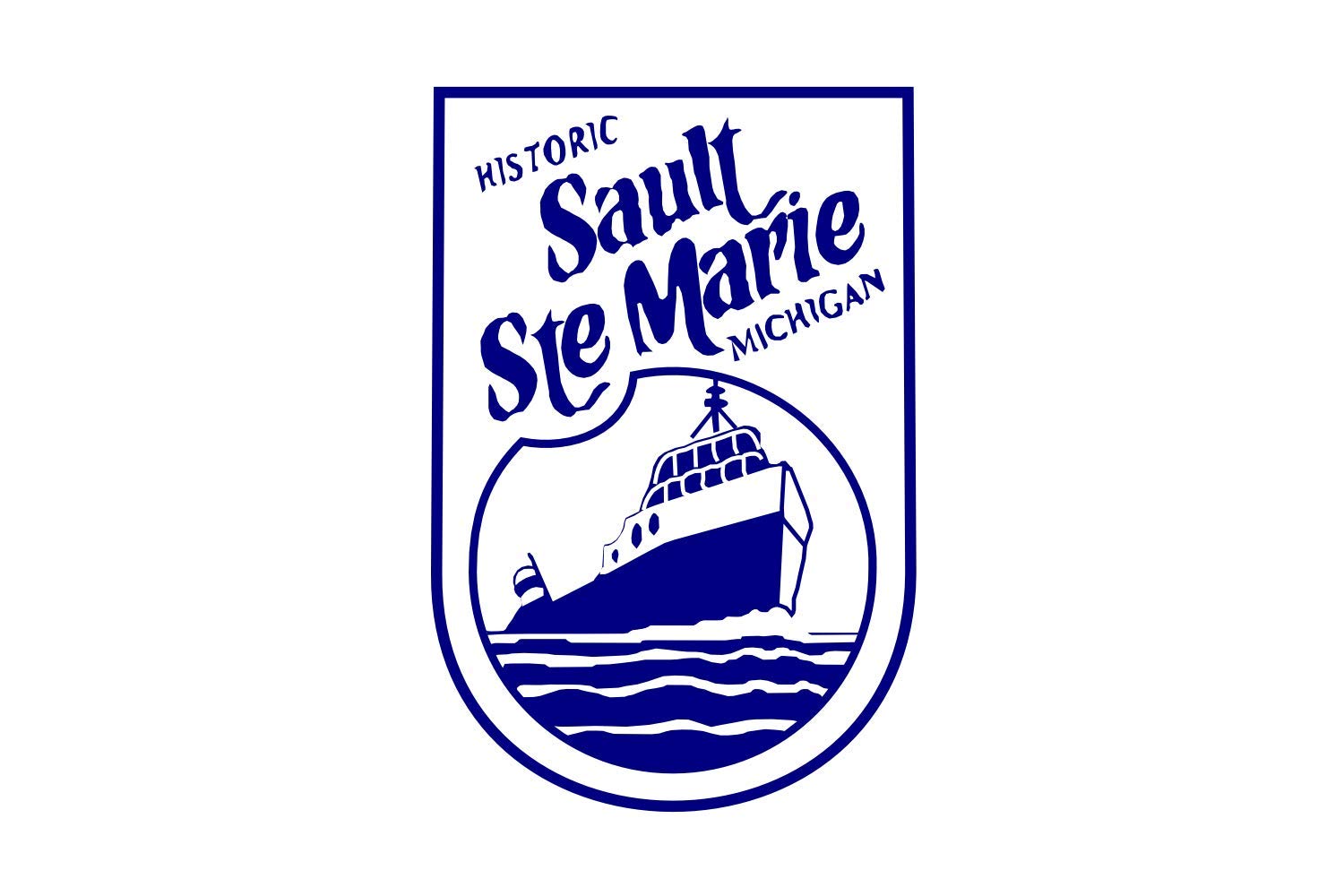 Drapeau Sault Ste. Marie Michigan décoration extérieure grand pavillon
