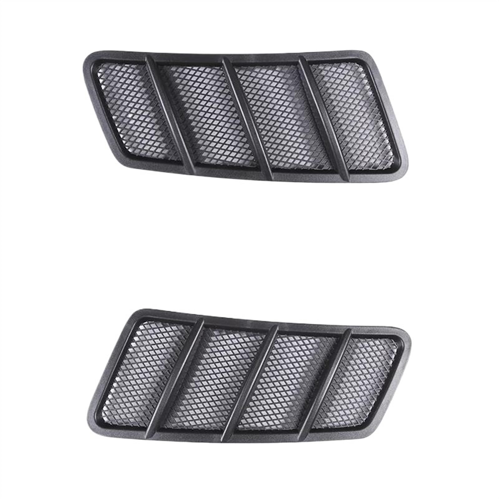 SOYDAN Prese d'Aria Cofano Compatibile con Mercedes per Benz per ML GL GLE GLS X166 W166 2 Pezzi Turbina Aspirazione Aria Auto Copertura Motore Cofano Anteriore Presa d'Aria Decorazione Carrozzeria