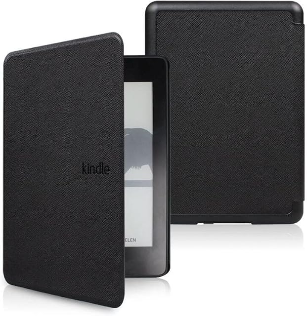 Capa + Película p Novo Kindle 2022 11a geração Modelo C2V2L3 (Não compatível com a versão Paperwhite) (Preta)