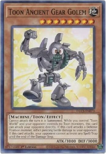 Toon Ancient Gear Golem - DLCS-EN073 - Común - 1ª edición