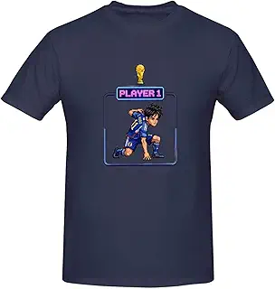 [ルミリ] W杯 世界大会 メンズコットン サッカー tシャツトップス 半袖 cup ベーシック フランス 柔らかい トップス カジュアル ストレッチ フリーサイズ フィット 日本代表 ポルトガル 2026 記念 おしゃれ
