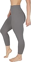 Vista 18 de 90 Degree By Reflex - Leggings de yoga con cintura alta, control de abdomen, pantalones de 7/8