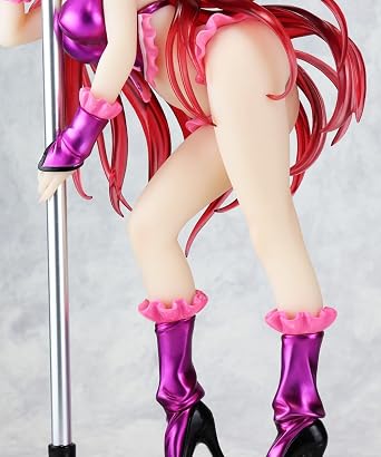 Shiitendo High School DxD, Rias Gremory, Pole Dance Version, Purple Color, 1/7 Scale, PVC Pre-painted Complete Figure