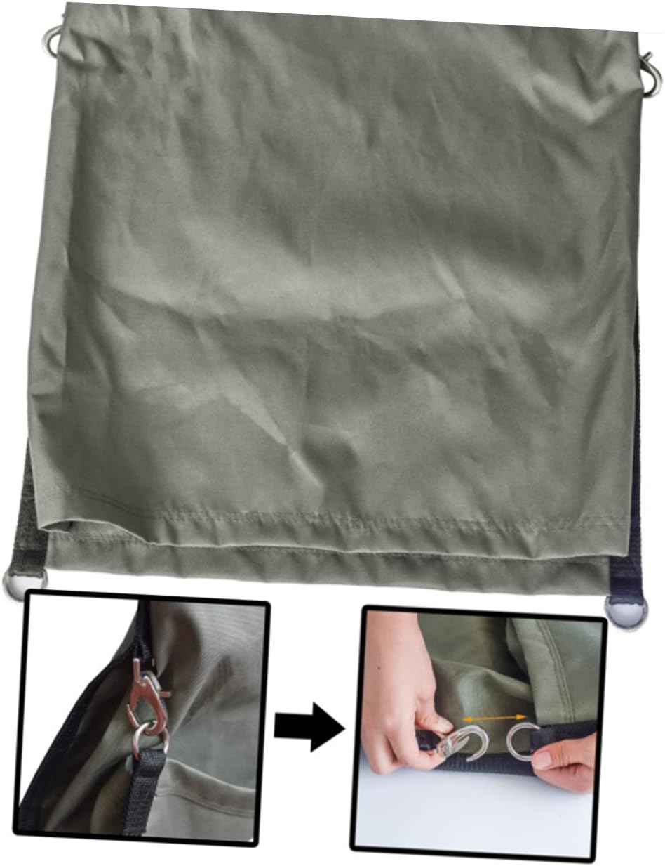 ibasenice Gardening Apron Wide Opening Stain Resistant Oxford Comfortable Shoulder Strap