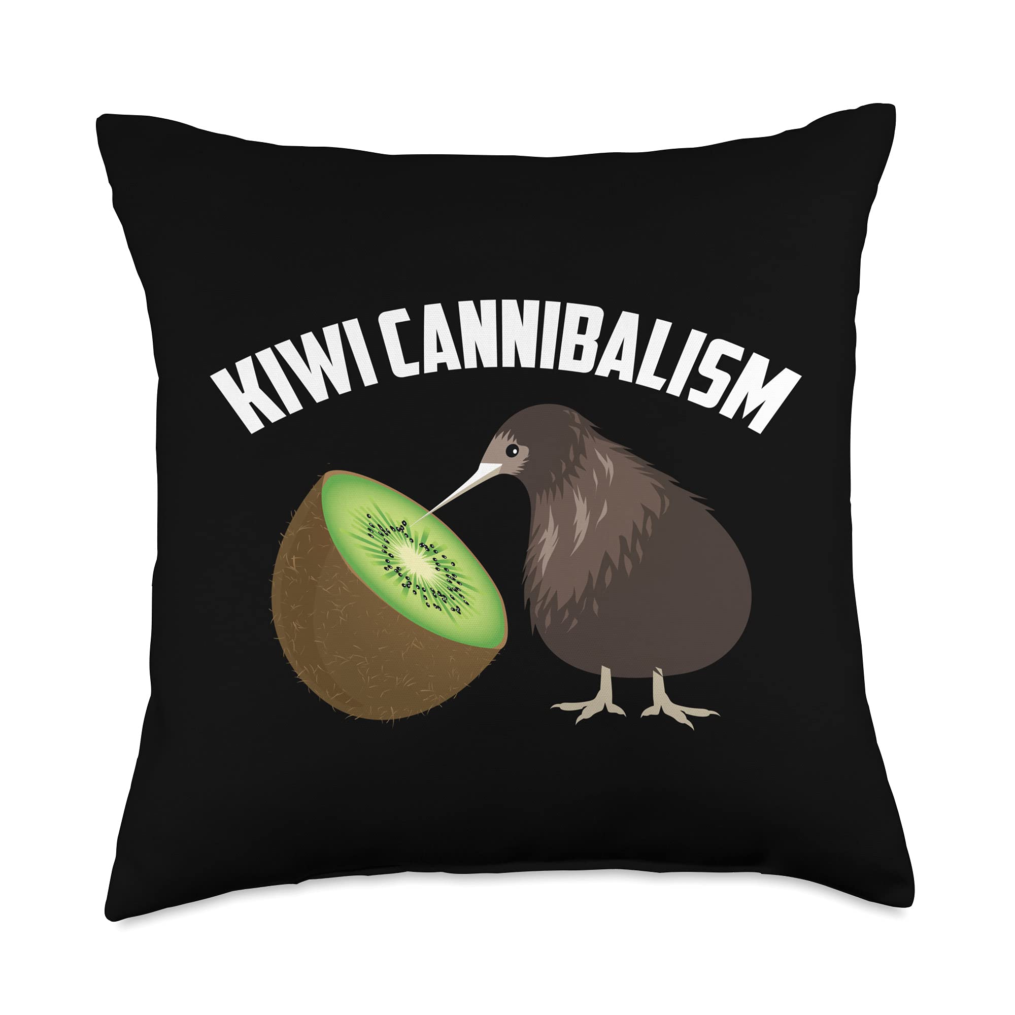Amazon.com: Kiwi Cannibalism | Cute Cannibalistic Bird Gift Throw