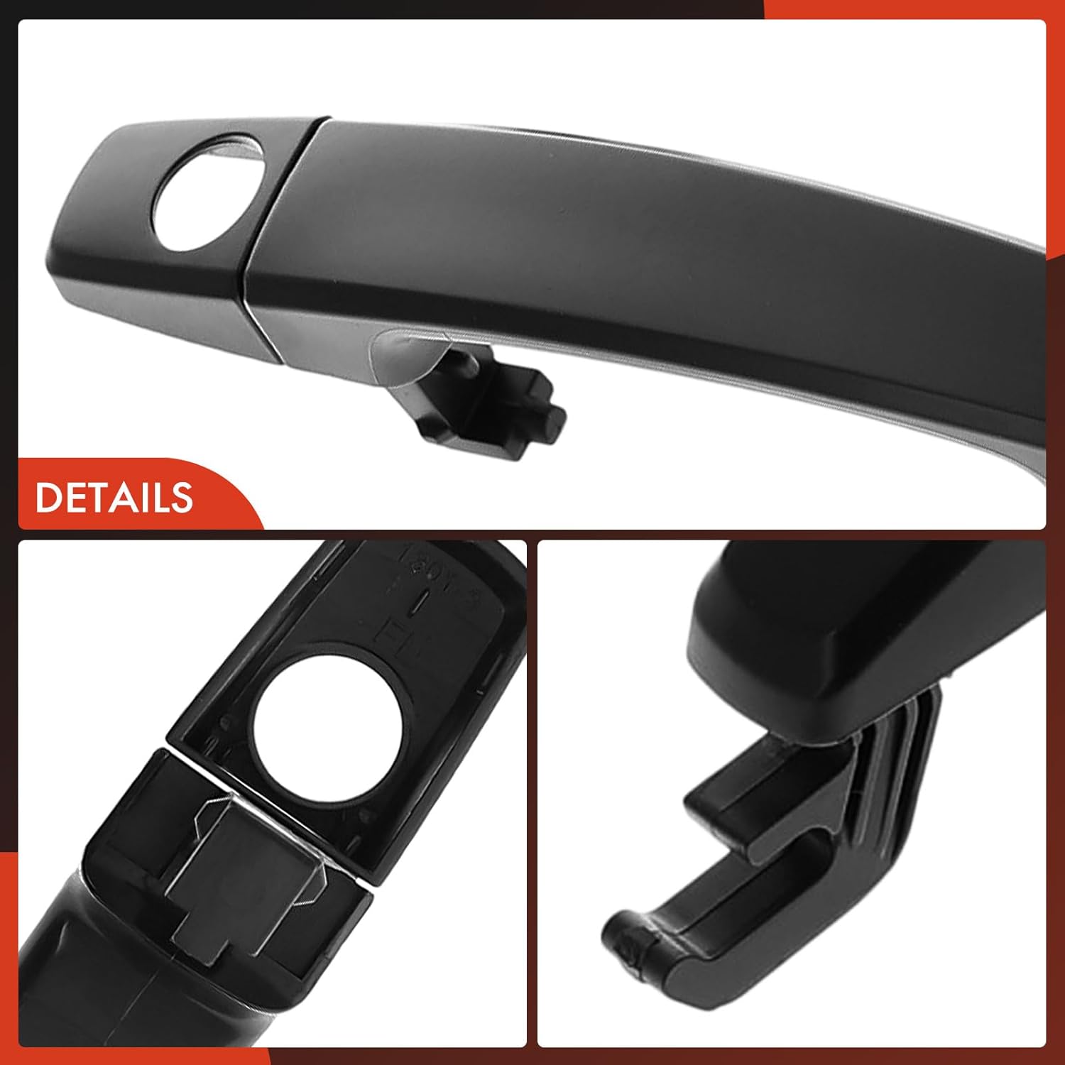 A-Premium Outside Exterior Door Handles Compatible with Chevrolet Malibu, Cruze, Camaro, Sonic, Trax, Volt, Caprice, Malibu Limited & Buick Encore, Lacrosse, Verano, Regal & Cadillac SRX, Front Side