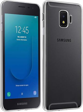 Compatible with Galaxy J2 Core/J2 2019/J2 Pure/J2 Dash/J2 Shine Case, Slim Shockproof Clear Soft Flexible TPU Back Phone Case Cover for Samsung Galaxy J2 Core Clear