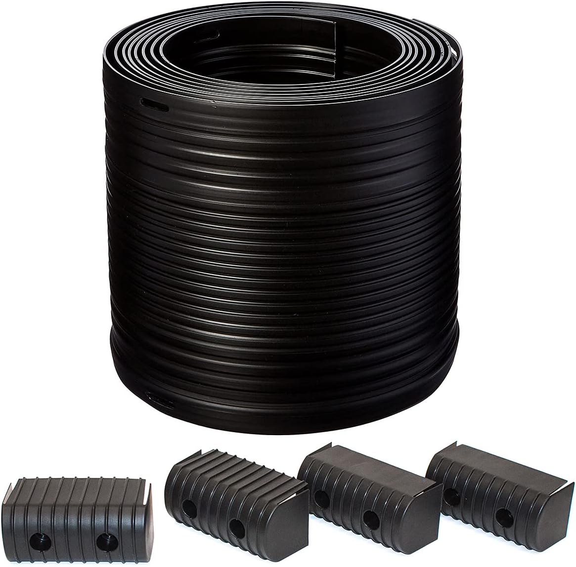 Caliber 23050-BK Black 16' x 2" x 4" Bunk Wrap Kit with End Caps