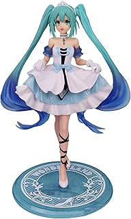 XRHOT Hatsune Miku Action Figure,Anime Cartoon Characters Anime Character Doll Models, Character Statue Collectibles Figurine Decoration Collectibles Ornament Gifts for Fans