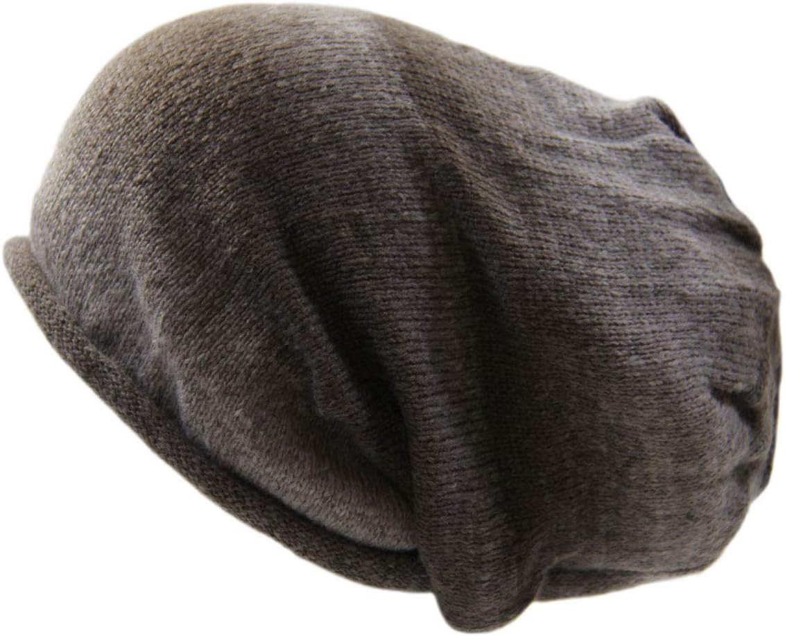 RW Multi Colorful Soft Big Slouchy Beanie Hats (Brown Multi) - Image 2